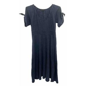 Theory women's t-shirt dress black size small‎ short sleeve minimalist classic
